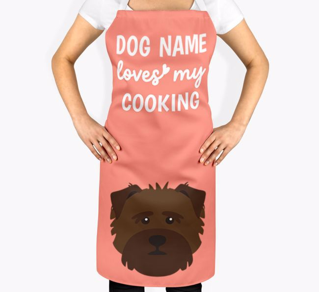 Loves My Cooking: Personalised {breedFullName} Apron